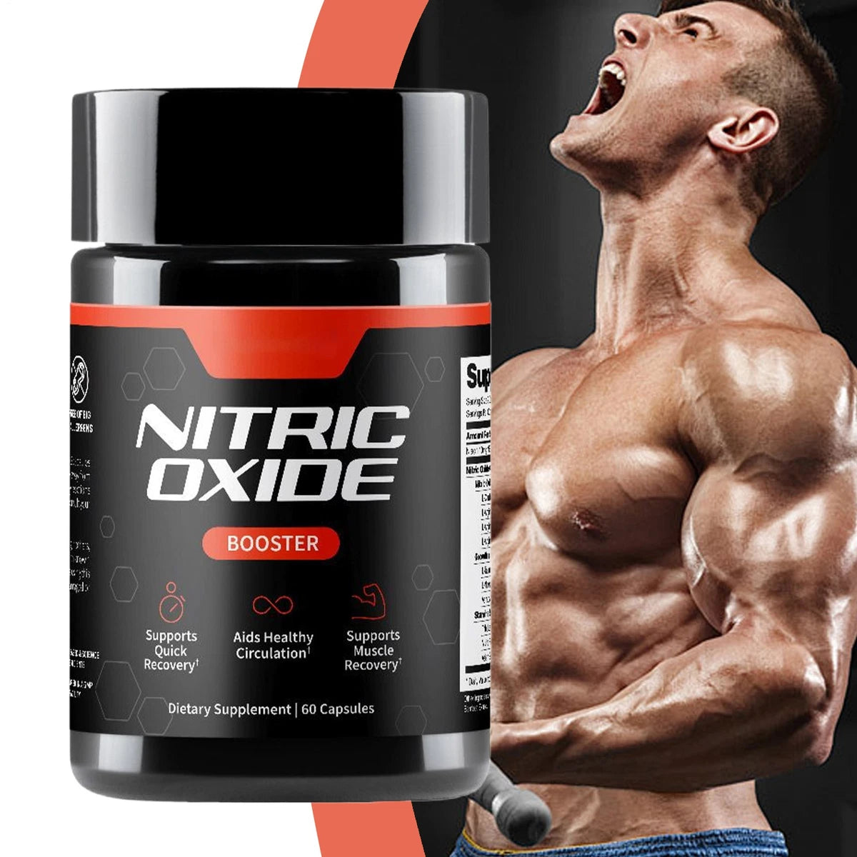 Nitric Oxide Booster - L-Arginine, L-Citrulline Prostate Health Bundle