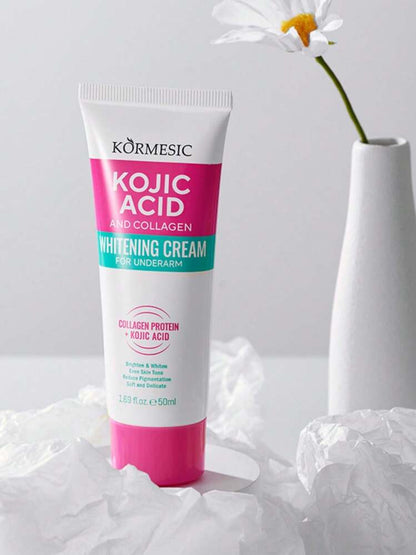 Kormesic Kojic Acid & Collagen Whitening Cream for Underarms – 50ml