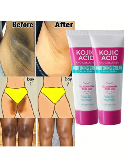 Kormesic Kojic Acid & Collagen Whitening Cream for Underarms – 50ml