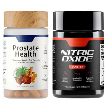 Nitric Oxide Booster - L-Arginine, L-Citrulline Prostate Health Bundle