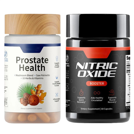 Nitric Oxide Booster - L-Arginine, L-Citrulline Prostate Health Bundle